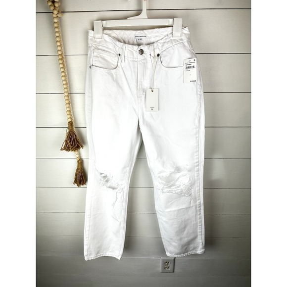 NWT Good American Good '90s Duster Natural Fray size 2/26 - Picture 1 of 8